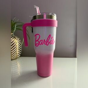 🥤💕 Barbie Pink Travel Tumbler 💕🥤